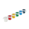 Краска акриловая 6 цветов по 5мл (Блок-тара-Спайк 6 баночек по 5мл) купить недорого в Тюмени от производителя С-Пластик